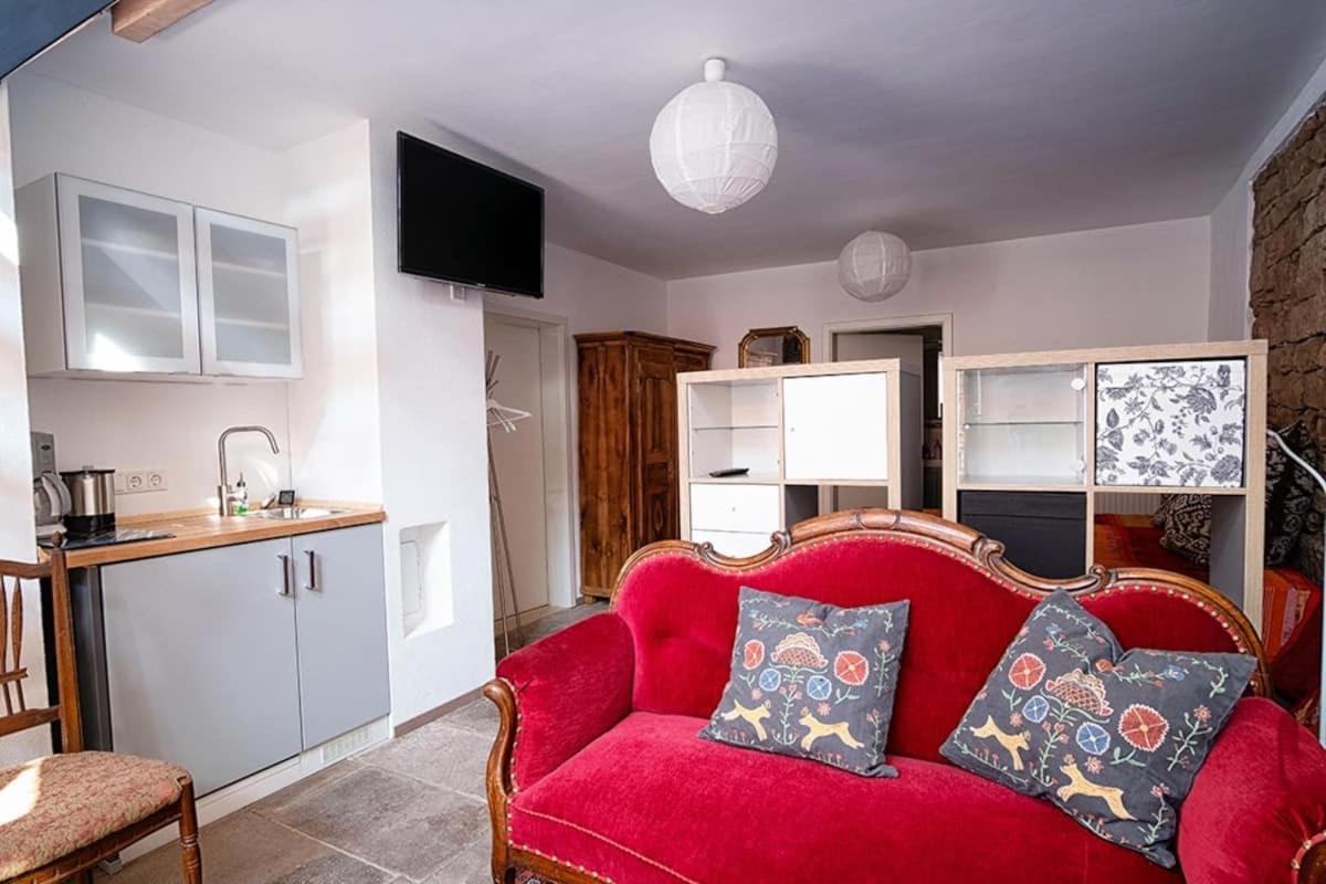 Moderne Wohnung Mit Studio In Bauernhausscheune Am See Biersdorf المظهر الخارجي الصورة