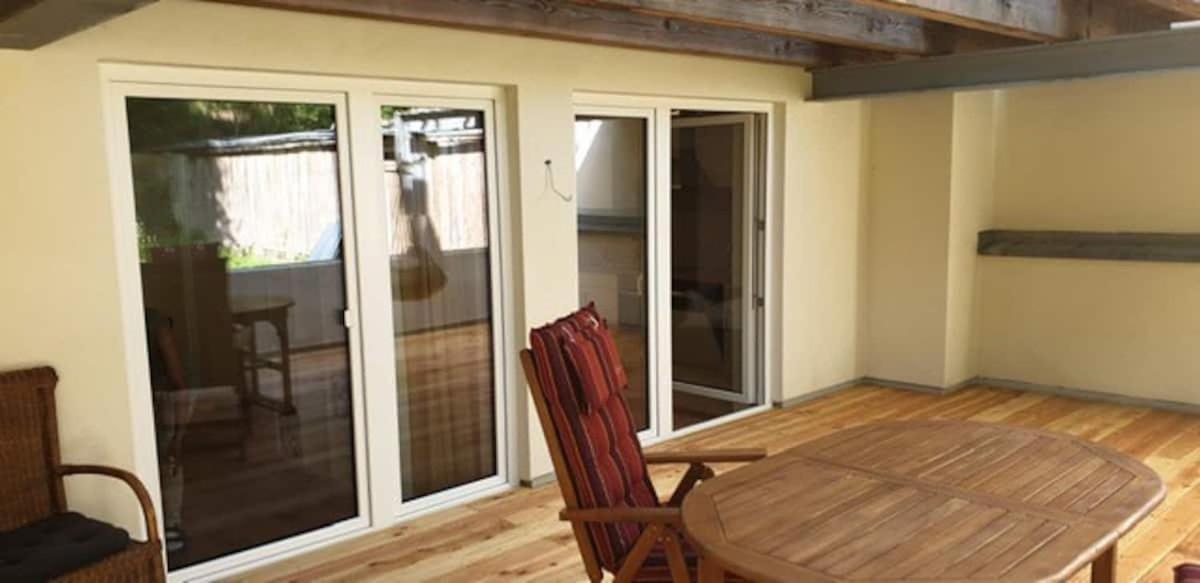 Moderne Wohnung Mit Studio In Bauernhausscheune Am See Biersdorf المظهر الخارجي الصورة